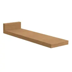 Tampo p/ Balcão Cozinha E600 15cm Canela - Kappesberg