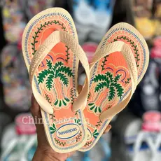 CHINELOS HAVAIANAS TOP SUMER VIBES ESTAMPADO TROPICANA