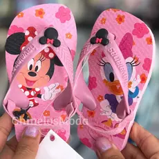 Chinelos Havaianas Baby Disney com Elástico Original Classics