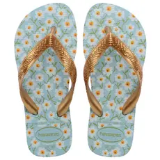CHINELO HAVAIANAS INFANTIL KIDS FLORES ORIGINAL - TIRAS LARGAS