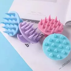 1/2/3 Escova De Lavar Cabelo de Silicone Auxilia O Crescimento Diminui A Quebra
