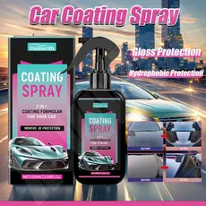 Spray De Revestimento De Carro Cera Polonês Brilho Líquido Refrescante De Ação Rápida Com Toalha Esponja Pintura Manuten