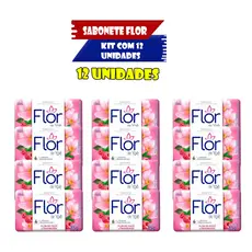 Kit Sabonete Flor de Ypê - 12 Unidades 85g - Fragrâncias Variadas para Cuidado Diário
