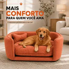 Cama Pet Cachorro Gato Pequeno Médio Veludo Macio + Almofada Conforto Deluxe Envio Rápido