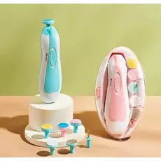 Lixa de Unha Elétrico Aparador Cortador Para Bebê Infantil Com Estojo Para Crianças