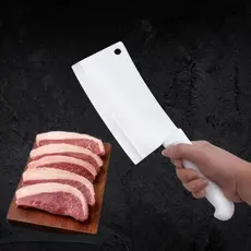Faca Cutelo Machadinha Profissional 6 Polegadas Açougueiro em Aço Inox