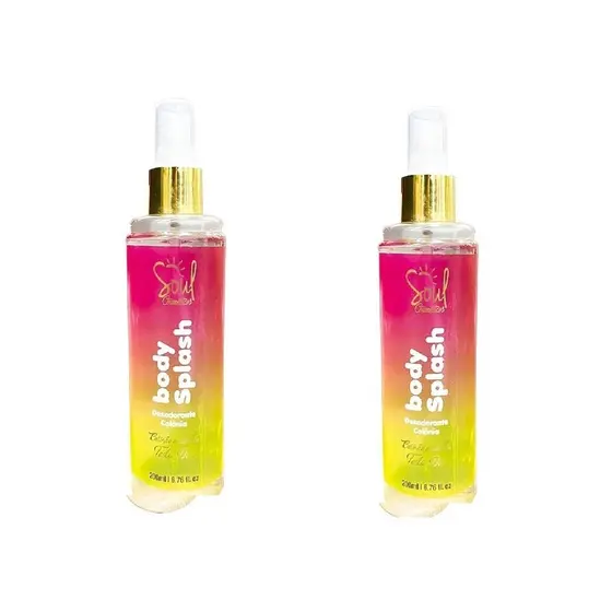 Kit com 2 Body Splash Desodorante Colônia 200Ml - Soul