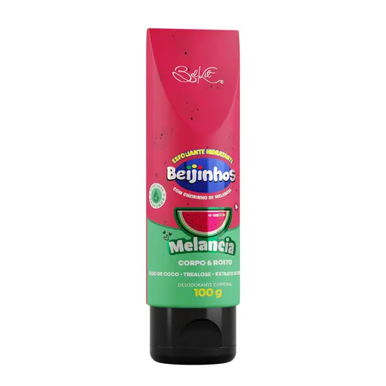 Esfoliante Corporal Beijinhos Melancia 100g Belkit