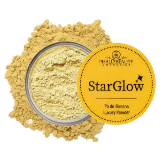 Pó de Banana Luxury Powder PHÁLLEBEAUTY Star Glow Pó Solto PH003