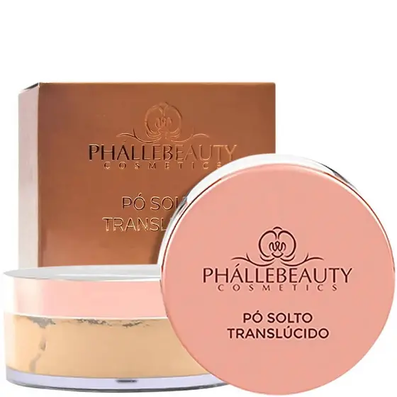 Pó Facial Solto Translúcido Woman´s Be You Phallebeauty PH004