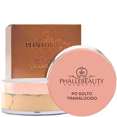 Pó Facial Solto Translúcido Woman´s Be You Phallebeauty PH004