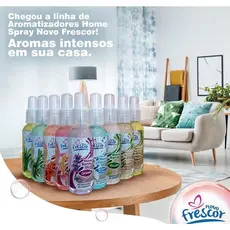 Aromatizador Novo Frescor Home Spray Perfume Ambiente - 120ml