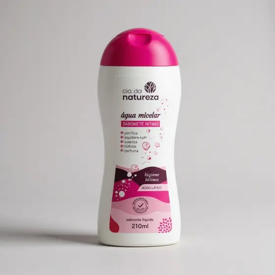 Cia. da Natureza Sabonete Íntimo 210ml - Água Micelar