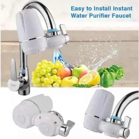 Filtro Purificador De Água Torneira Carvão Ativo Torneira Com filtro Purificador Pure Life ZSW-010B