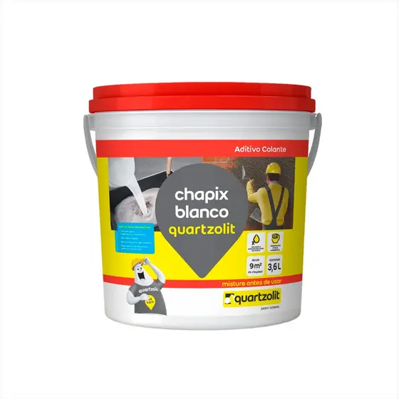 Aditivo para Argamassa Chapix Blanco 3.6L - Quartzolit