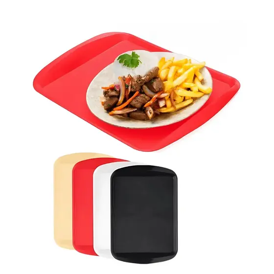 1 Bandeja De Refeitório & Fast Food 42 X 30 Cm