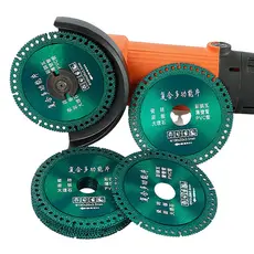 Disco De Corte 6 Em 1 Com Diamante Lâmina De Serra Multifuncional 100mm Ultra Fino Para Azulejo Cerâmico PVC