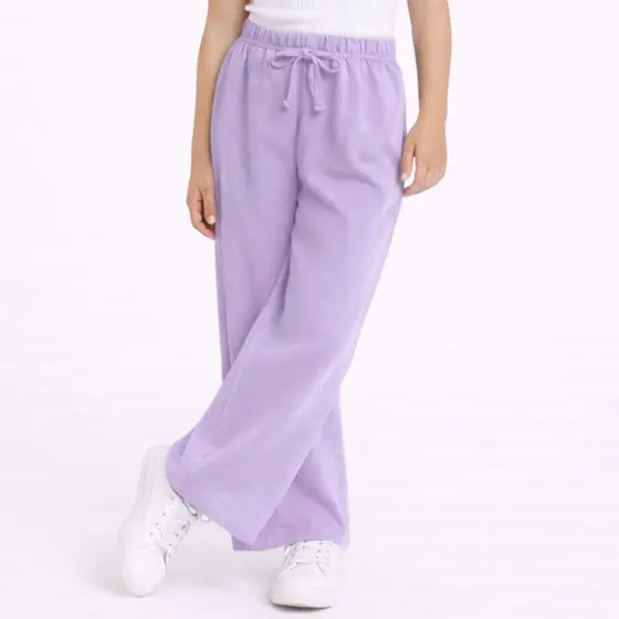Calça Pantalona Infantil Juvenil Menina Soltinho Larga