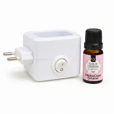 Aromatizador Elétrico com Essência Kit Difusor de Aromas Para Casa Quarto Sala Perfume Cheirinho de Ambiente