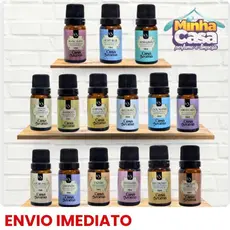 Kit Aromatizador Para Difusor Elétrico Casa Aroma 1 difusor + 2 Essências , Essência a Escolher
