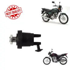 Coxim Pisca c/ Porca e Parafuso Titan Fan Start Cargo 125 150 CBX 250 XRE 300 TWISTER Ano 2000/2013