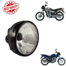 Farol Completo Cg Titan Ks Es ESD 125 2004 Até 2008 Preto