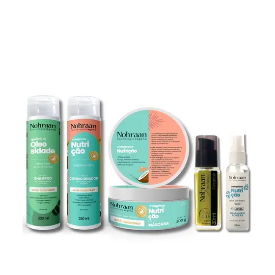 Kit Raizes Oleosas e Pontas Secas