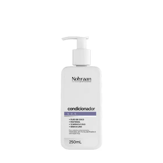 Condicionador S.O.S Profissional | Nohraan - 250 ml