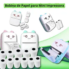 Refil de Bobina Térmica 58mm para Maquininha de Cartão – Papel para Mini Impressora