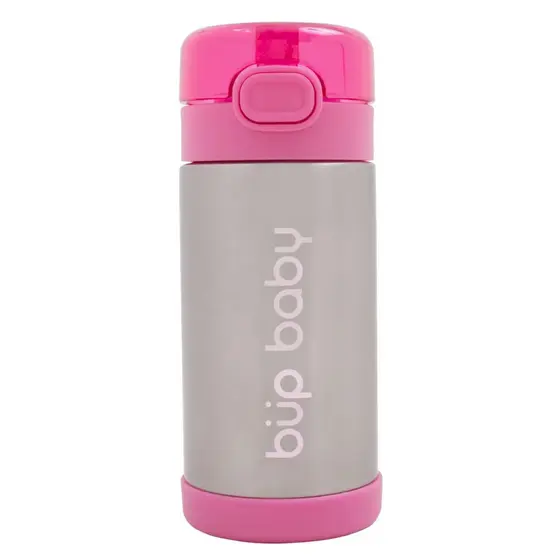 Garrafa Flip Térmica Infantil Pink Büp Baby