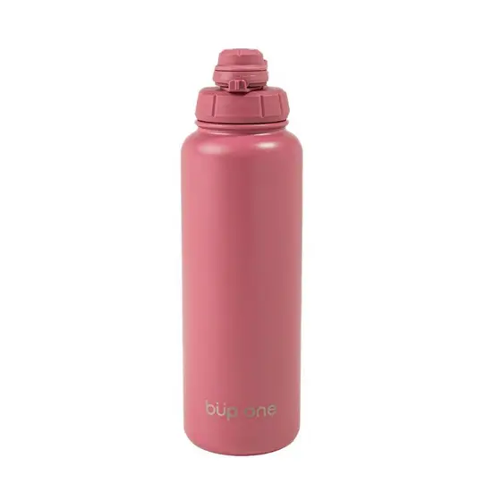 Garrafa Térmica 1,2l Easy Open Rosa Cereja Büp One