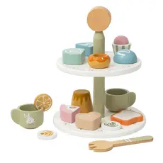 Brinquedo De Madeira Kit Chá Da Tarde Torre Büp Baby