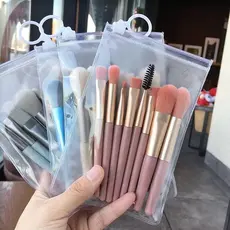 25/35/40/45/50Kits itens de Maquiagem 8 Peças / Conjunto Mini Pincéis De Maquiagem Com / Ferramenta Portátil De Beleza