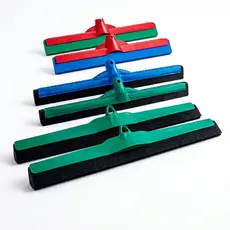 Kit 6 Rodos Plásticos Econômicos com Borracha Dupla – 30cm, 40cm e 60cm – Melhor Custo-Benefício