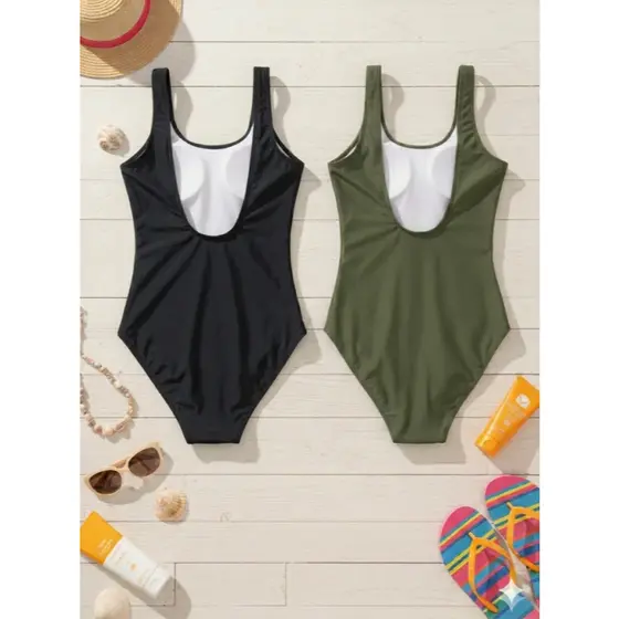 Maiô Feminino Body Moda Praia Suplex poliamida Premium sem Bojo