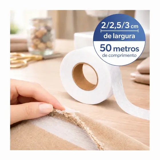 Bainha Magica Instantânea com 50m c/ Varias de larguras