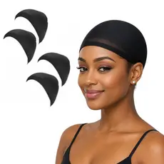 Kit 4 Toucas de Meia Nero Dupla Face Antifrizz Proteção para Cabelos