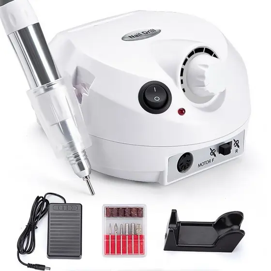 Lixadeira Porquinho  35.000RPM Lixa Motor Unha Elétrica Profissional Bivolt