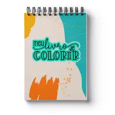 Livro de Colorir Capa Dura Cores Volume 2 Diversos Desenhos
