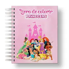 Livro de Colorir Princesas Para Crianças