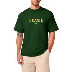 Camiseta Masculina/ Feminina Estampada Brasil Copa do Mundo 2026 Torcedor Lindo Produto