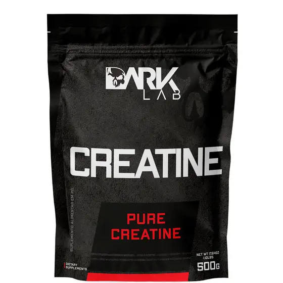 Creatina Monohidratada Pura Refil 500g Dark Lab - Creatina 100% Pura