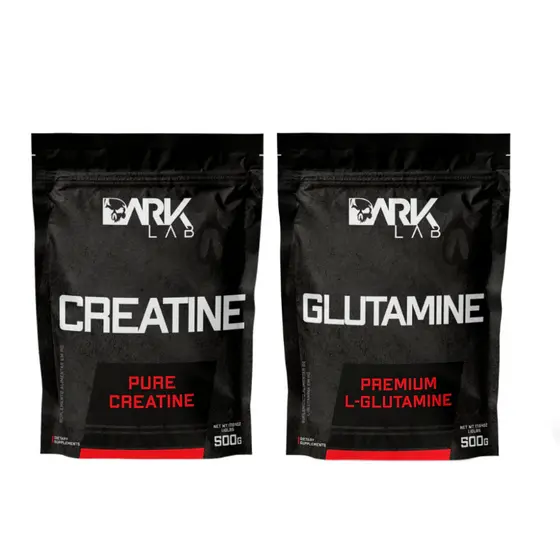Kit Creatina 500g + Glutamina 500g