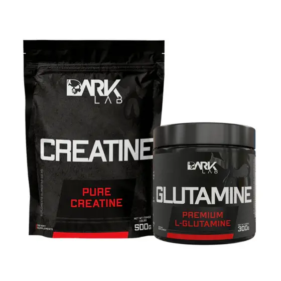 Kit Creatina 500g + Glutamina 300g