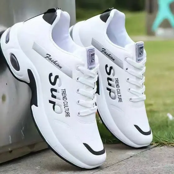 Calçados esportivos masculinos sapatos casuais tênis de corrida à prova d'água