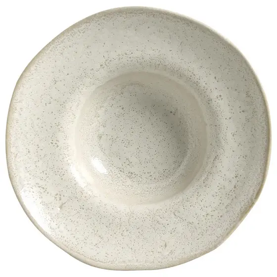 Conjunto com 4 Pratos de Massa Orgânico Vanilla Ø28x6,5cm 450ml