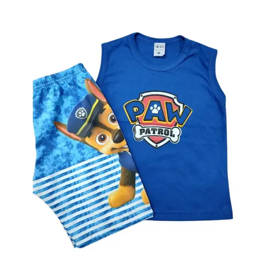 Roupa Infantil Menino Bebe Camiseta Canina Regata e Short 2 Peças