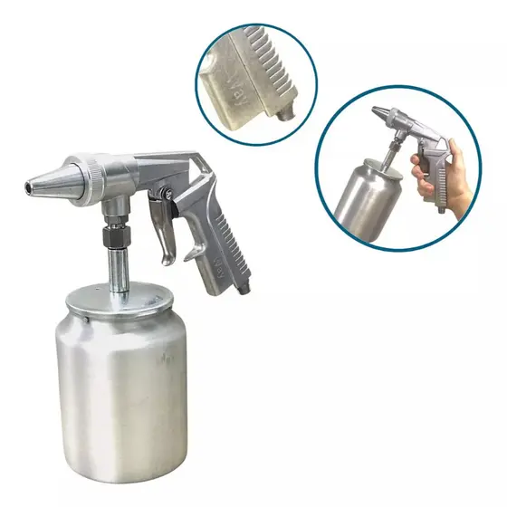 Pistola Pintura Sucção Copo 1000ml Importway 1 Bico 0,6mm