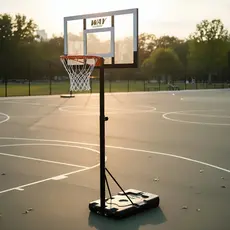 Cesta Tabela de Basquete Regulável até 3,05m – Aro 45 Oficial e Base Reforçada