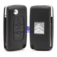 Chave Canivete Citroen C4 Hatch Vtr 3 Botões Farol S Suporte